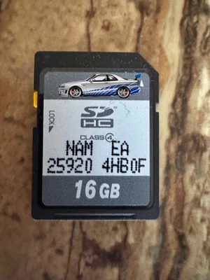 25920 4HB0F SD Navigation Memory CARD - Image 1 of 2