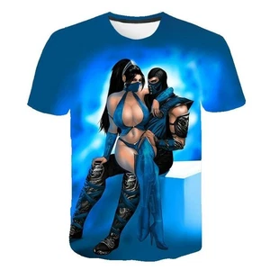 Unisex Casual Short Sleeve Game T Shirt Streetwear T Shirt - Picture 1 of 24