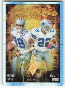 2024 Panini Phoenix #TT-DAL Emmitt Smith / Michael Irvin FOOTBALL Dallas Cowboys - Bild 1 von 2
