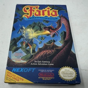 Faria: A World of Mystery and Danger (Nintendo Entertainment System, 1991) - Picture 1 of 8