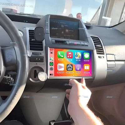 Radio estéreo para coche Toyota Prius 2003-2009 Carplay Android 15 GPS navegación WIFI 64G Foto 1 de 4