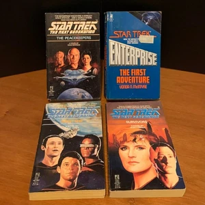 Star Trek Lot: The Peacekeepers, The First Adventure, Ghost Ship, Survivors - Picture 1 of 4
