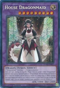 Yugioh 1x Casa Dragonmaid - RA03-EN037 - Secreto Raro - 1ª Edición - Imagen 1 de 1