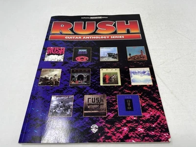 RUSH Guitar Anthology Series Authentic Guitar Tab Edition Songbook WB - Image 1 of 4