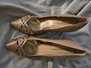 Adrienne Vittadini Damen Absatzschuhe taupe mit Zehenausschnitt - Bild 1 von 10