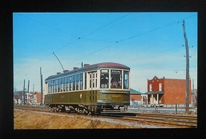 1957 View Montreal Transit Trolley 2225 Millen Car Line verschrottet Montreal QC Dose - Bild 1 von 1
