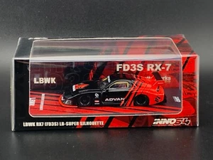 Inno64 Mazda RX7 (FD3S) LB-Super Silhouette Advan Livery 1/64 - Foto 1 di 9