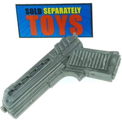 Small Soldiers Talking Chip Hazard SMALL GUN original 12" figure silver weapon - Image 1 of 4