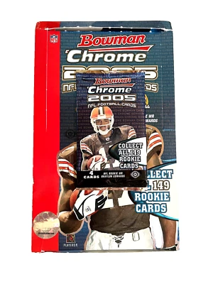 2005 Bowman Chrome HOBBY Pack Look4 Aaron Rodgers Rookie RC Refractor AUTO 1/box - Image 1 of 3