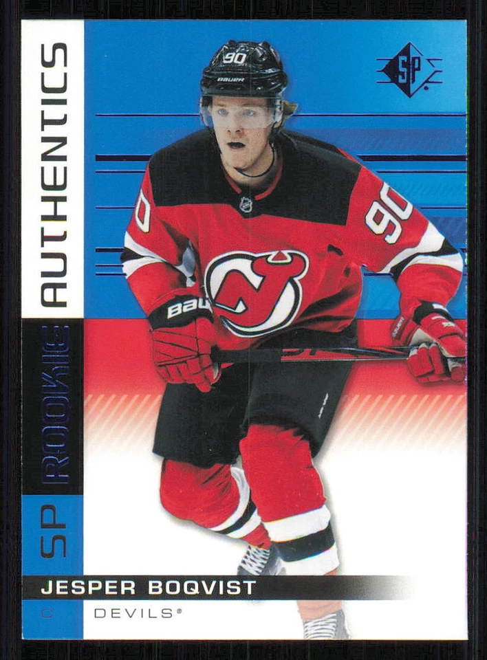 2019-20 SP Blue #112 Jesper Boqvist - Image 1 of 2