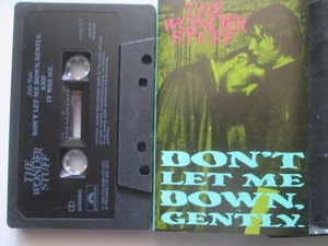 The Wonder Stuff ‎– Don't Let Me Down, Gently POLYDOR UK Tape Cassette Single - Picture 1 of 3