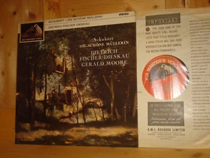 ASD 481 Schubert Die schöne Müllerin FISCHER-DIESKAU MOORE HMV UK LP S/C NM - Picture 1 of 4