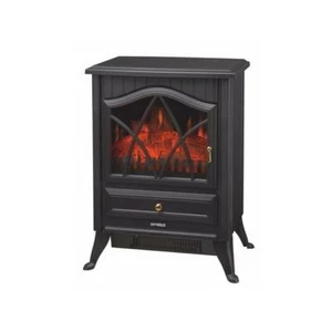 Optimus H9310 Electric Flame Effect Fireplace Heater Black - Picture 1 of 1