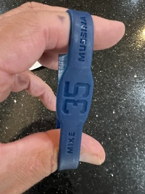 New York Yankees Mike Mussina Daily News Silicone Wristband Bracelet - Image 1 of 4