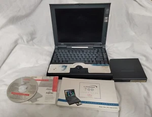 VINTAGE FUJITSU LIFEBOOK 765DX LAPTOP beschriftet Win NT/95 STRENG WIE ABGEBILDET für Ersatzteile - Bild 1 von 22