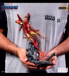 Iron Studios Avengers: Endgame 1/10 Scale Iron Man Mark LXXXV Statue Deluxe Ver - Picture 1 of 21