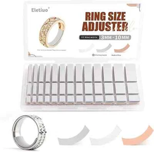 Ring Size Adjuster Loose Rings Invisible Reducer Jewelry Guard Sizer Tightener, - Picture 1 of 9