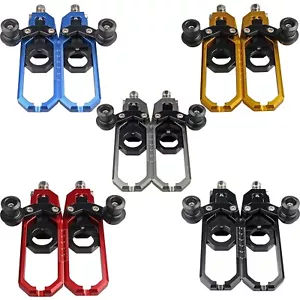 Chain Adjuster Swingarm Spools Sliders For Suzuki GSXR 600/750 2006-2023 - Picture 1 of 25