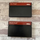 Cartouches Sega Master System Games The Ninja and Dead Angle uniquement