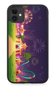 Carnival Rubber Phone Case Amusement Funfair Funfairs Fireworks Firework Q570 - Picture 1 of 2