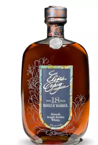 Elijah Craig 18 Jahre Single Barrel Bourbon Whiskey 45% Vol. (1990) – Rarität - Bild 1 von 2