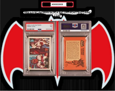 Batman 1966 © A&BC CRIME CZAR #10 NEAR MINT 7 - Vintage garno PSA - Image 1 of 4