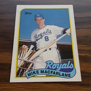1989 Topps Mike Macfarlane Kansas City Royals Catcher #479