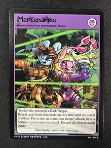 Neopets Mercenaries 49/150 Hannah e le grotte di ghiaccio evento non ologramma raro - Foto 1 di 2
