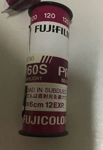 Fujifilm Professional Fujicolor Pro 160S Film 120 Exp 09-2011 Rare Discontinued - Picture 1 of 5