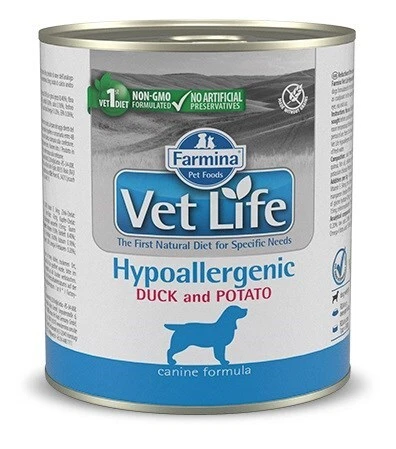 8606014102802 Farmina Vet Life Diet DOG Hypoallergenic Duck & Potato 300 g F - Bild 1 von 1