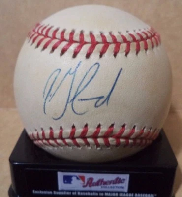 JON GARLAND CUBS/DODGERS SIGNED AUTOGRAPHED NATIONAL LEAGUE N.L. BASEBALL W/COA - Image 1 of 2
