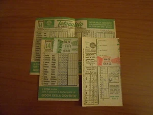 SCHEDINA TOTOCALCIO CONCORSO n.14-1979 + SISTEMA - Picture 1 of 1