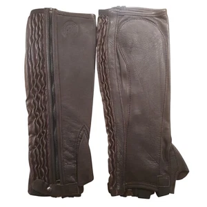 Neu! Lederchap XS, Reiter, elegant, modern, super weich, braun, von Gera - Bild 1 von 7
