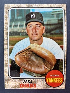1968 Topps #89 Jake Gibbs (New York Yankees) - Picture 1 of 2