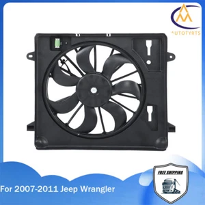 55054642AB Conjunto de ventilador de refrigeración del radiador para Jeep JK Wrangler V6 2007-2011 3,8 L - Imagen 1 de 9