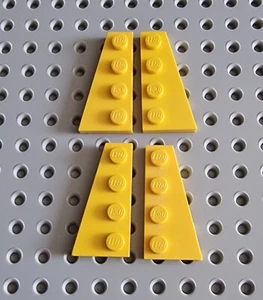 LEGO Flügelplatte Platte 4x2 gelb yellow Wedge Plate 41769 41770 R2 - Bild 1 von 1