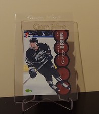 George Breen - 1995 Classic 5 Sport Silver DIE CUT EDMONTON OILERS