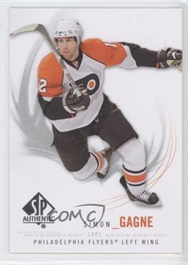 2009-10 SP Authentic Simon Gagne #78