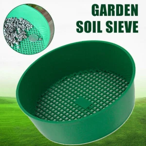 Erdsieb Garten Sieb 3mm Maschen für Stein Sand Rüttelsieb Kompost Durchwurfsiebs - Bild 1 von 6