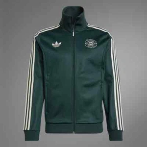 Adidas FC Bayern Seasonal Track Top Jacket Shadow Green Asian Fit IT4130 - Picture 1 of 6