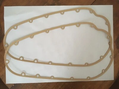 2x Juntas de cubierta primaria - BSA A10 / A7, B31 / B33, etc. Foto 1 de 4