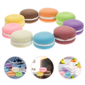 9 Pcs Fake-Food-Makrone Kuchen-Modell Wedding Cake Decoration Home - Picture 1 of 12