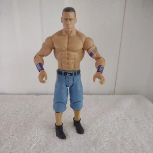 Figura de acción WWE Mattel John Cena 2010 bandas de brazo púrpura - Imagen 1 de 6
