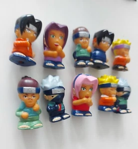Anime Naruto Loose Mini Action Figure Bundle Of 10 Figures (includes duplicates) - Picture 1 of 11