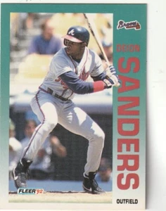 FREE SHIPPING-MINT-1992 Fleer #368 Deion Sanders BRAVES - Picture 1 of 1
