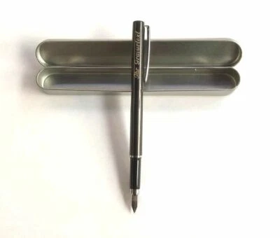 ONLINE Metall Füllfederhalter Füller -M- 2 Farben mit Ihrer Diamant Gravur