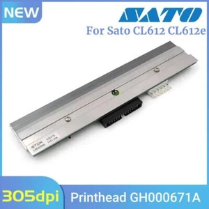 GH000671A Druckkopf für SATO CL612 CL612E Thermo Etikettendrucker 305dpi Druckkopf - Bild 1 von 14