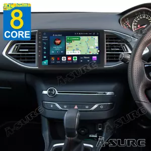 4+64GB Android 14 Autoradio CarPlay NAVI GPS Radio Für PEUGEOT 308 II T9 2013-21 - Bild 1 von 12