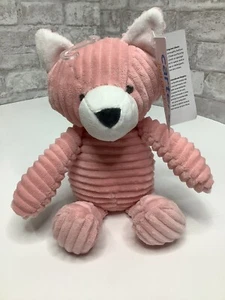 Juguete de peluche para bebé Carters Just One You Pink Fox animal de peluche nuevo con etiquetas Lovey - Imagen 1 de 7