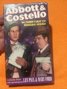 Abbott And Costello In Their First TV Comedy Series Volume 4 VHS - Picture 1 of 8